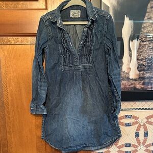 EUC Ralph Lauren Denim long short/shorter dress - size 5